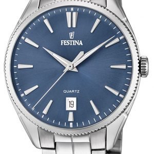 Festina Dress F16976-4 Kello Sininen / Teräs