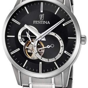 Festina Dress F6845-4 Kello Musta / Teräs