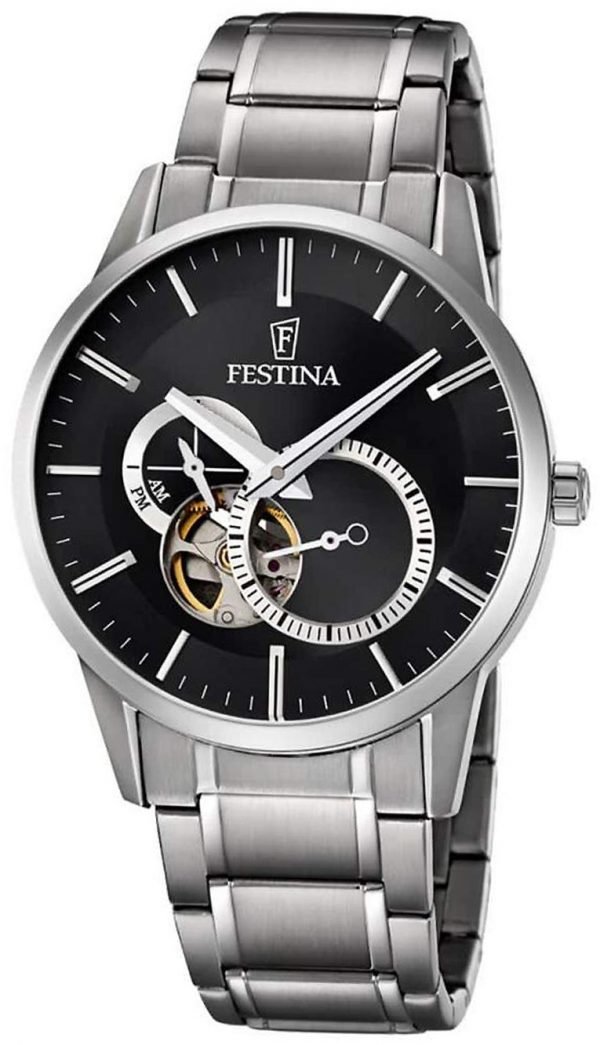 Festina Dress F6845-4 Kello Musta / Teräs