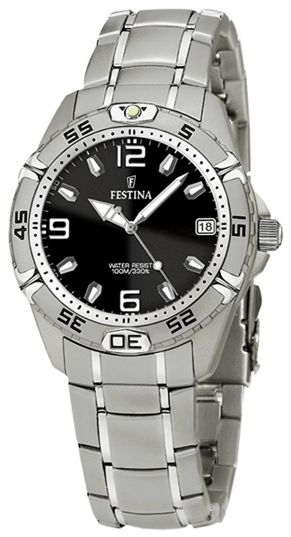 Festina F16171-7 Kello Musta / Teräs