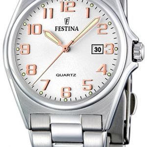 Festina F16375-7 Kello Valkoinen / Teräs