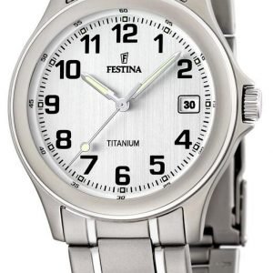 Festina F16458-1 Kello Valkoinen / Titaani