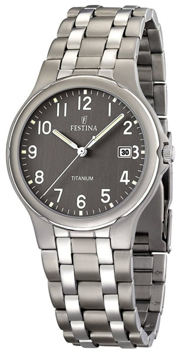 Festina F16460-2 Kello Harmaa / Titaani