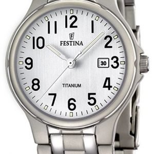 Festina F16461-1 Kello Hopea / Titaani