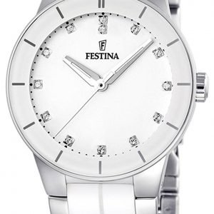 Festina F16531-3 Kello Valkoinen / Teräs