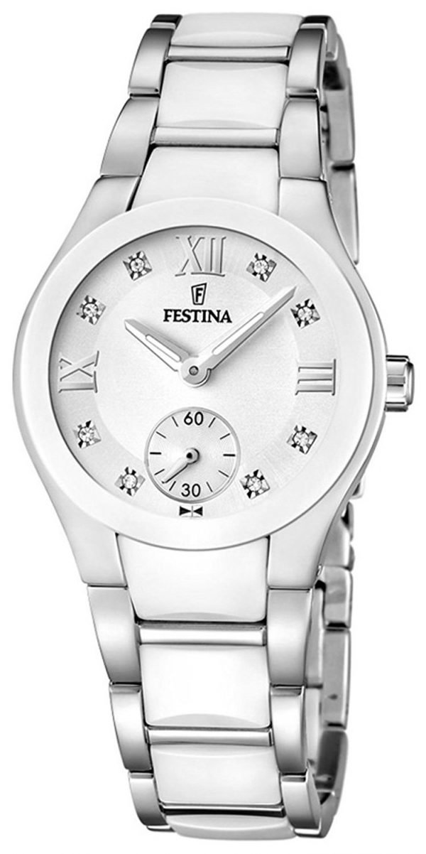 Festina F16588-2 Kello Valkoinen / Teräs