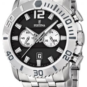 Festina F16613-3 Kello Musta / Teräs