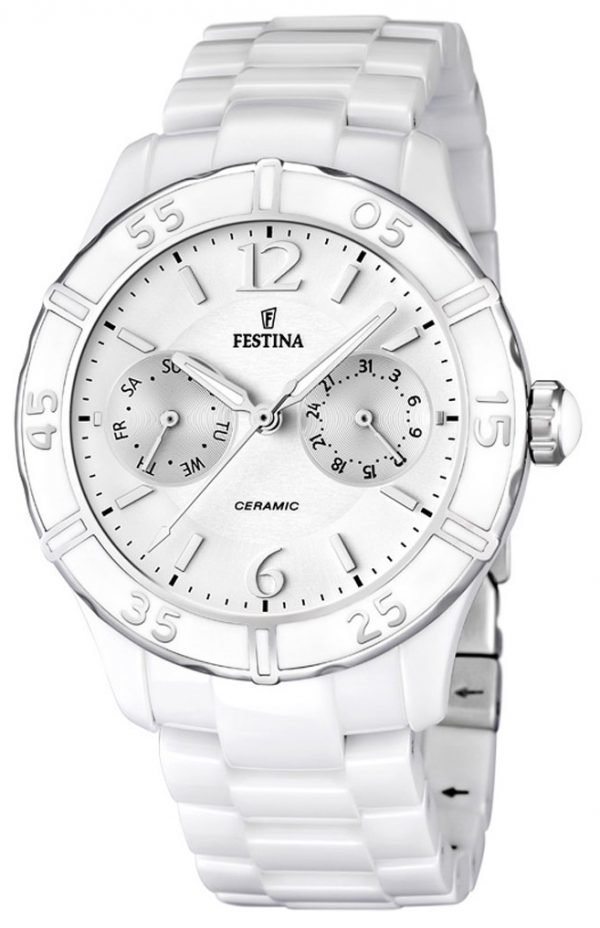 Festina F16622-1 Kello Hopea / Keraaminen