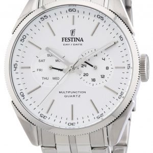 Festina F16630-1 Kello Valkoinen / Teräs