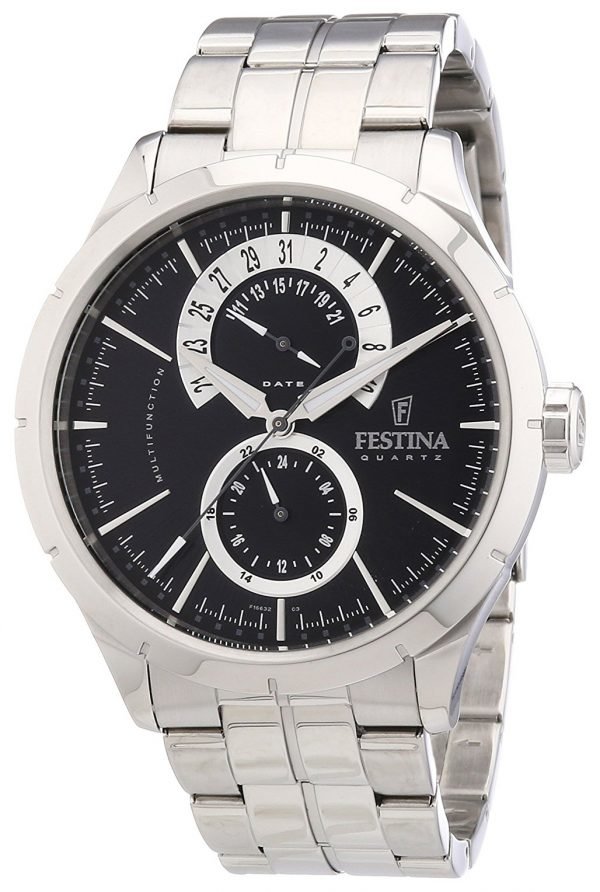 Festina F16632-3 Kello Musta / Teräs