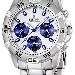 Festina F16635-1 Kello Valkoinen / Teräs