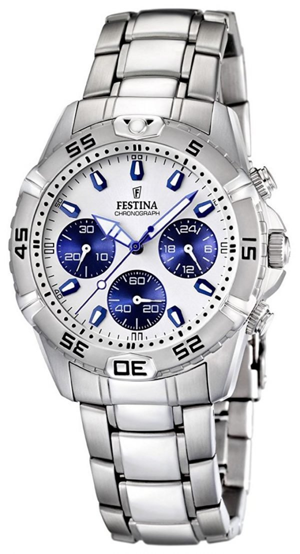 Festina F16635-1 Kello Valkoinen / Teräs