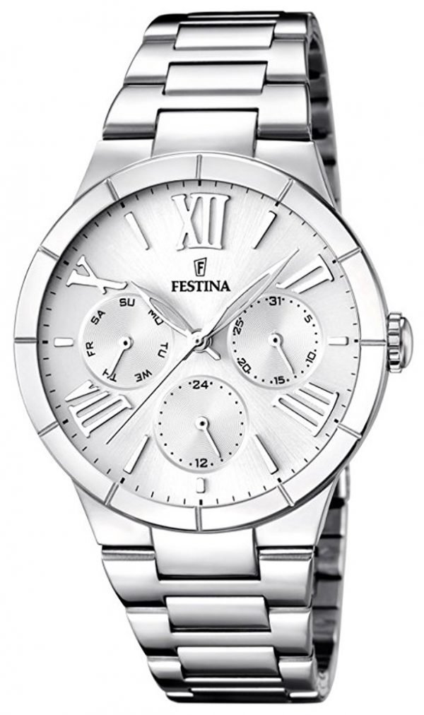 Festina F16716-1 Kello Valkoinen / Teräs