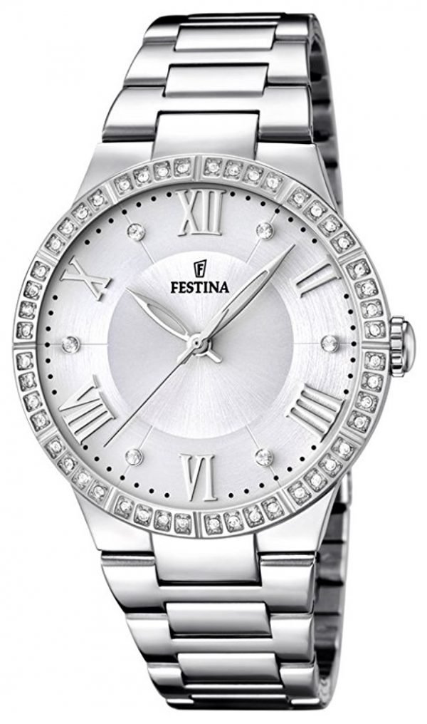 Festina F16719-1 Kello Valkoinen / Teräs