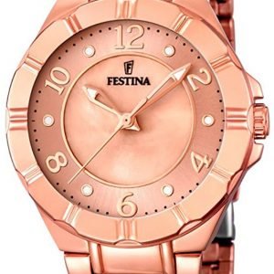 Festina F16728-1 Kello Punakultaa / Punakultasävyinen