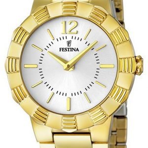 Festina F16732-1 Kello Hopea / Kullansävytetty Teräs