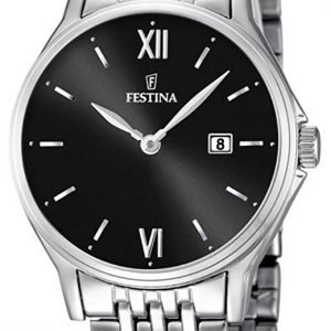 Festina F16748-4 Kello Musta / Teräs