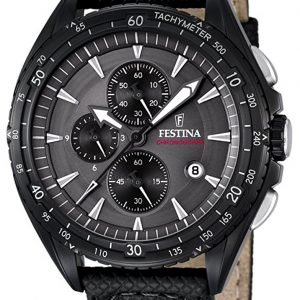 Festina F16847-2 Kello Harmaa / Nahka