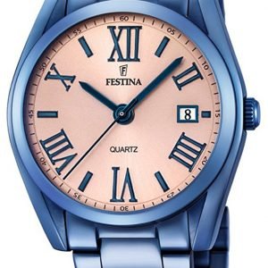 Festina F16864-1 Kello Punakultaa / Teräs