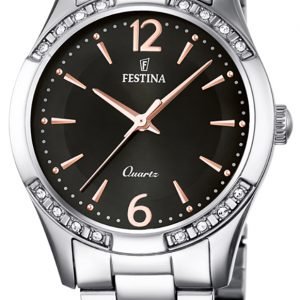 Festina F16913-2 Kello Musta / Teräs