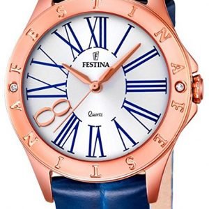 Festina F16930-1 Kello Valkoinen / Nahka