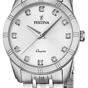 Festina F16940-1 Kello Valkoinen / Teräs