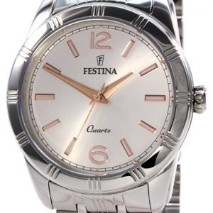 Festina F16940-4 Kello Hopea / Teräs