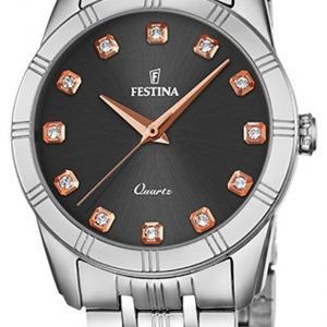 Festina F16940-5 Kello Musta / Teräs