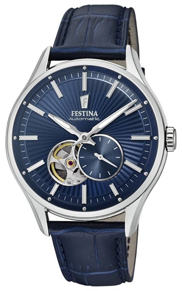 Festina F16975-2 Kello Sininen / Nahka