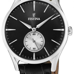 Festina F16979-4 Kello Musta / Nahka