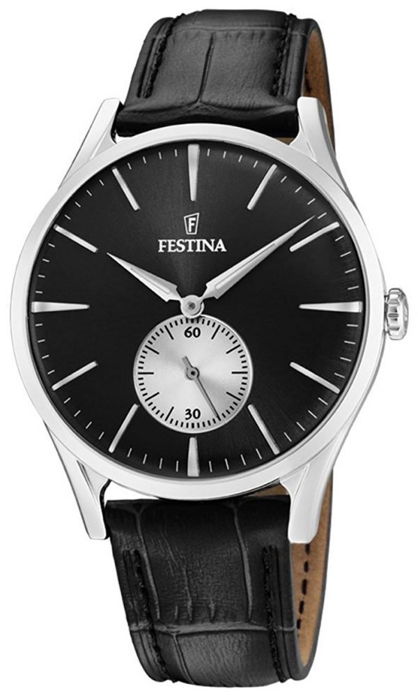 Festina F16979-4 Kello Musta / Nahka