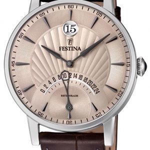 Festina F16984-2 Kello Beige / Nahka