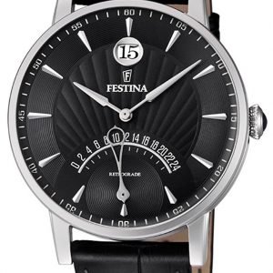 Festina F16984-4 Kello Musta / Nahka