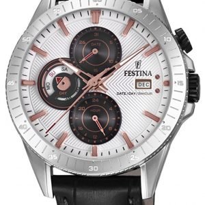 Festina F16990-1 Kello Hopea / Nahka