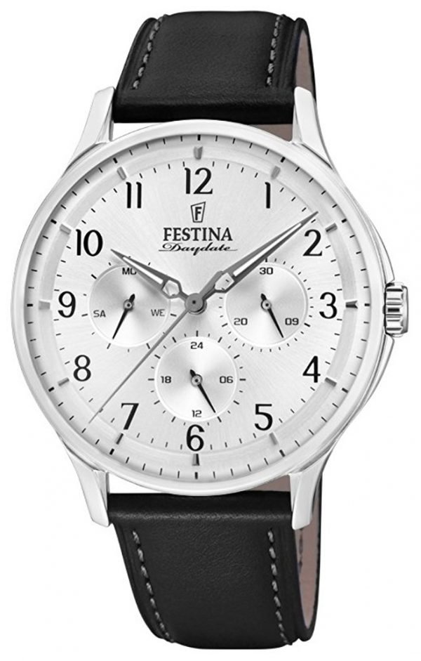 Festina F16991-1 Kello Hopea / Nahka