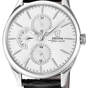 Festina F16992-1 Kello Valkoinen / Nahka