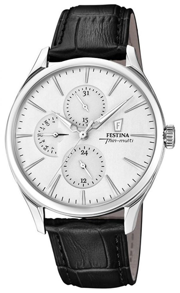 Festina F16992-1 Kello Valkoinen / Nahka