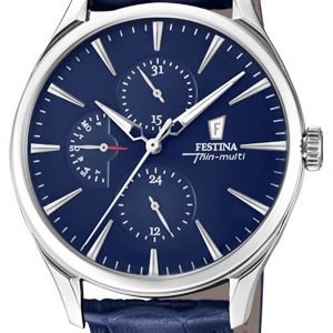 Festina F16992-2 Kello Sininen / Nahka