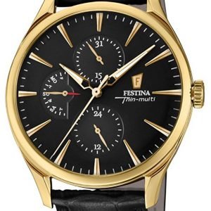 Festina F16993-2 Kello Musta / Nahka