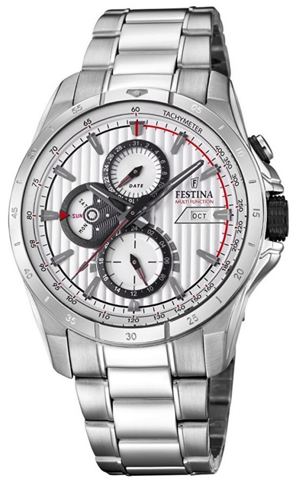 Festina F16995-1 Kello Hopea / Teräs