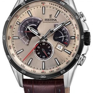 Festina F20201-2 Kello Beige / Nahka