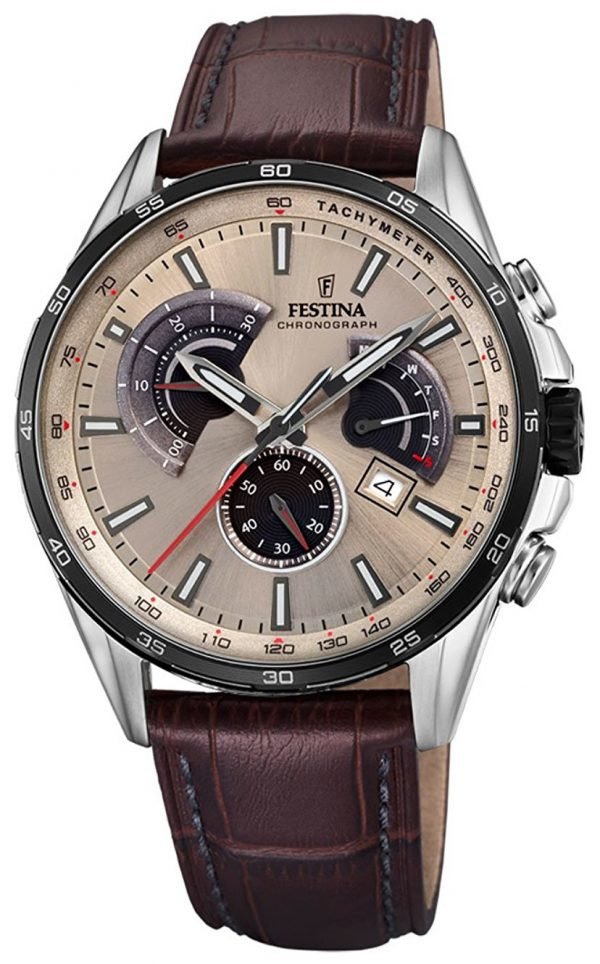 Festina F20201-2 Kello Beige / Nahka