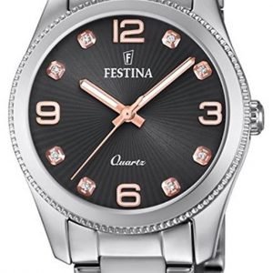 Festina F20208-2 Kello Musta / Teräs