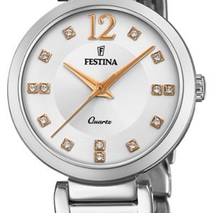 Festina F20212-3 Kello Valkoinen / Teräs