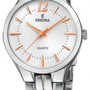 Festina F20216-1 Kello Valkoinen / Teräs