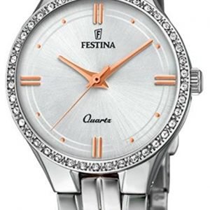 Festina F20218-1 Kello Valkoinen / Teräs