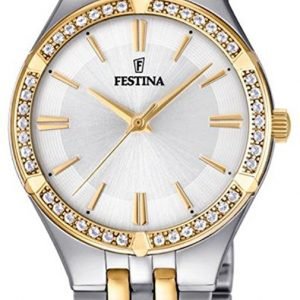 Festina F20224-1 Kello Hopea / Kullansävytetty Teräs