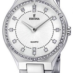 Festina F20225-1 Kello Valkoinen / Teräs