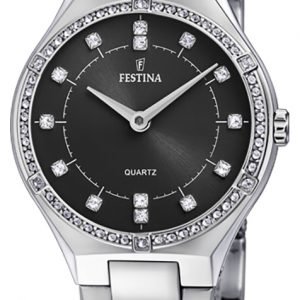 Festina F20225-2 Kello Musta / Teräs