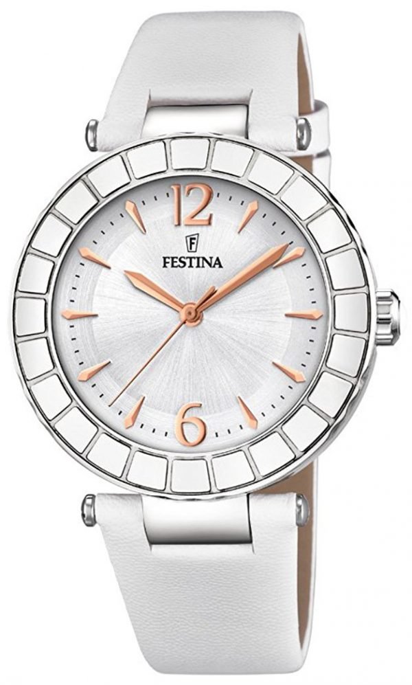 Festina F20234-1 Kello Hopea / Nahka